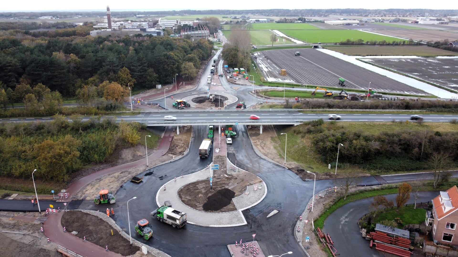 De werkzaamheden vorderen gestaag. | Foto: Jaap van Duin.