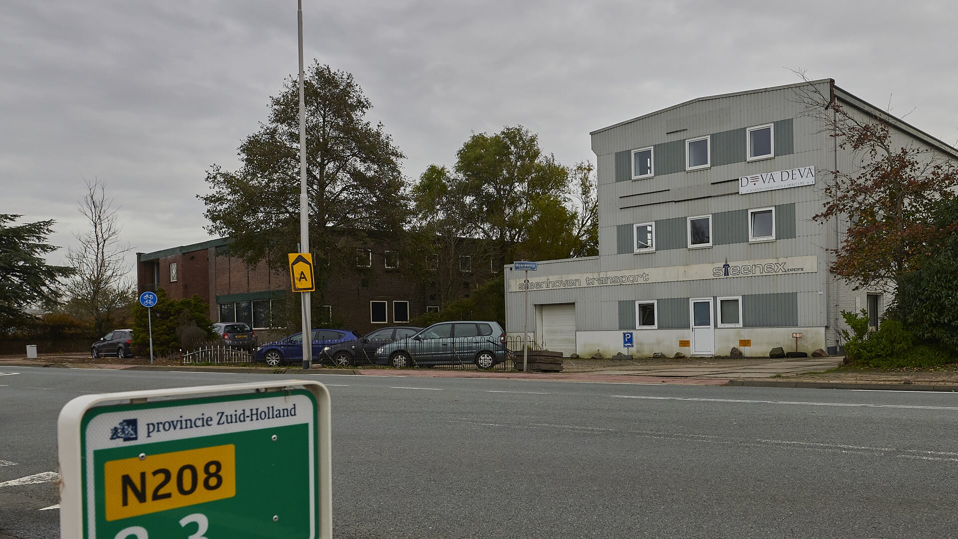 Op deze locatie – Heereweg 433 – moeten 30 woningen voor arbeidsmigranten komen.