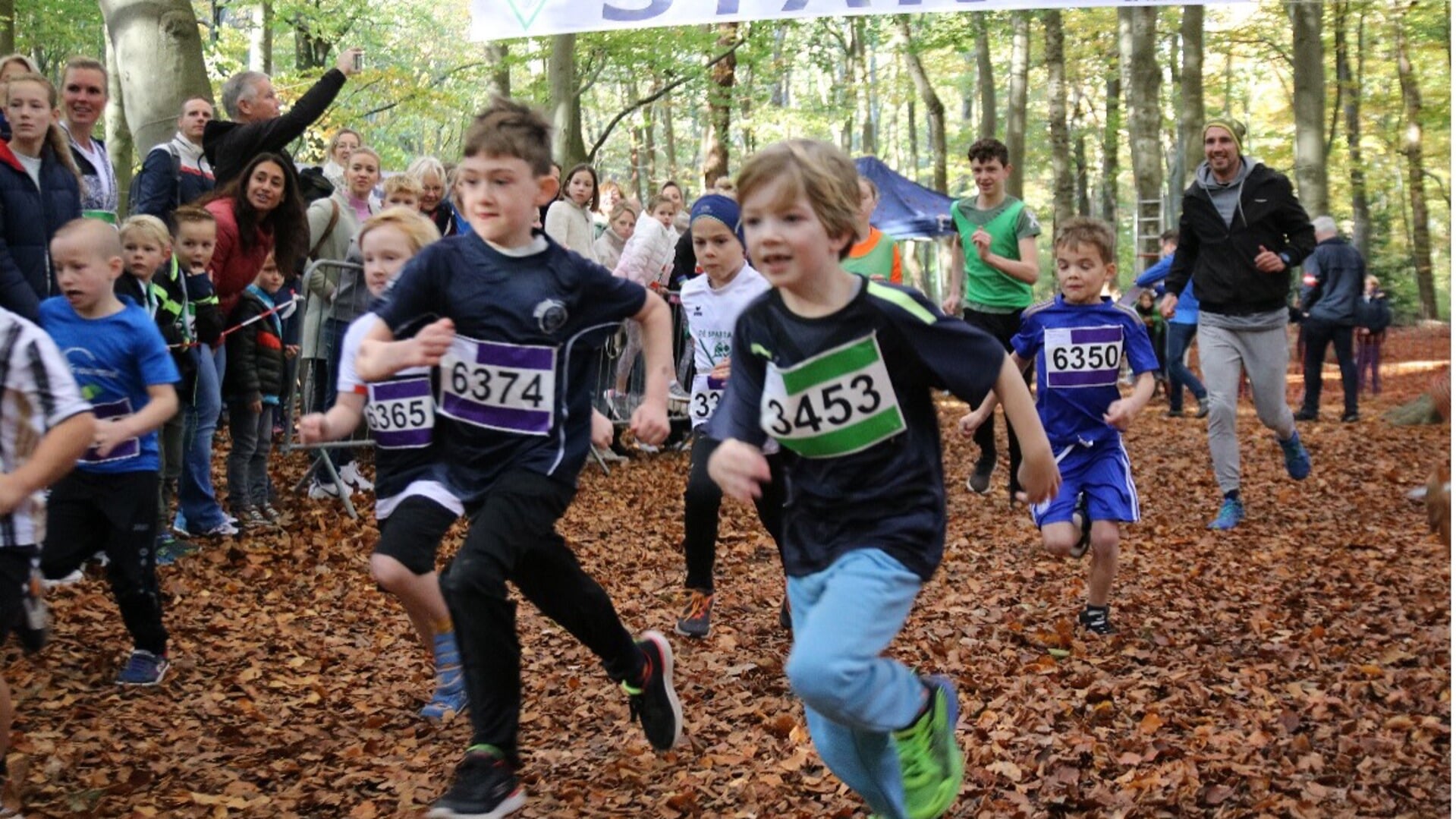 Leerlingen vanaf groep 3 kunnen meedoen aan Crossen door de bossen, georganiseerd door De Spartaan.