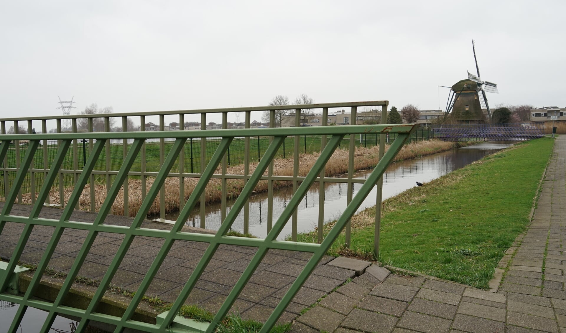 De leuningen van onder meer de Olieslagerbrug zijn geïnspireerd op de wieken van de Zijllaanmolen. 