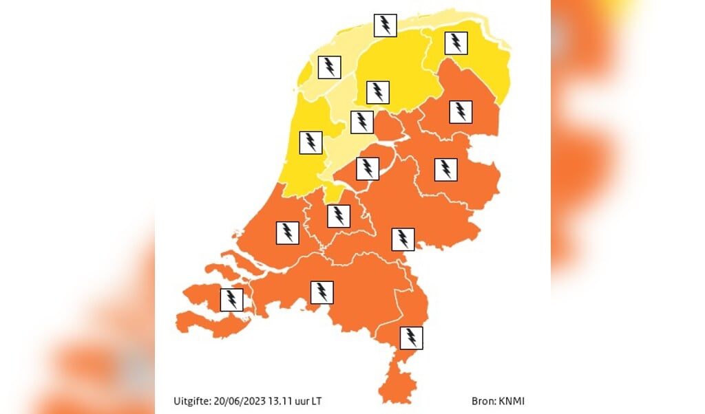 KNMI Waarschuwt: Code Oranje - Al Het Nieuws Uit Teylingen