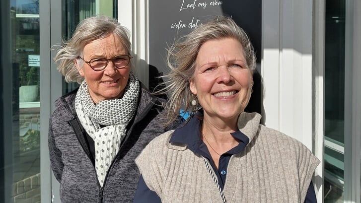 Nelly van der Does en Louise Drabbe zijn dankbaar voor het vertrouwen en de goede samenwerking met Oegstgeest.