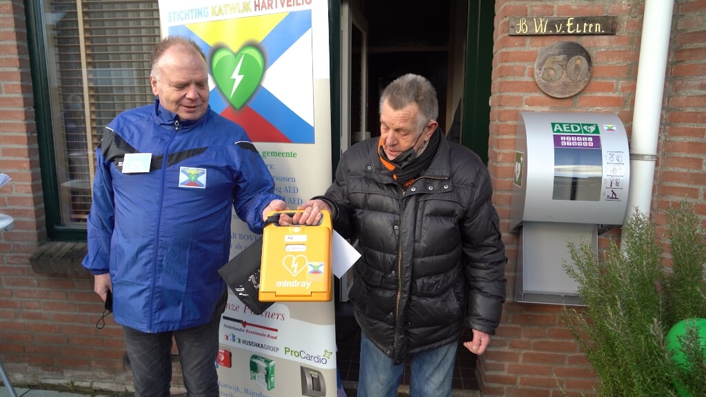 Bert van Elten zette zich in om Katwijk weer hartveiliger te maken. | Foto: MW