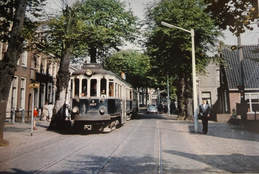 De Blauwe Tram in de Rijnstraat. | Foto: pr