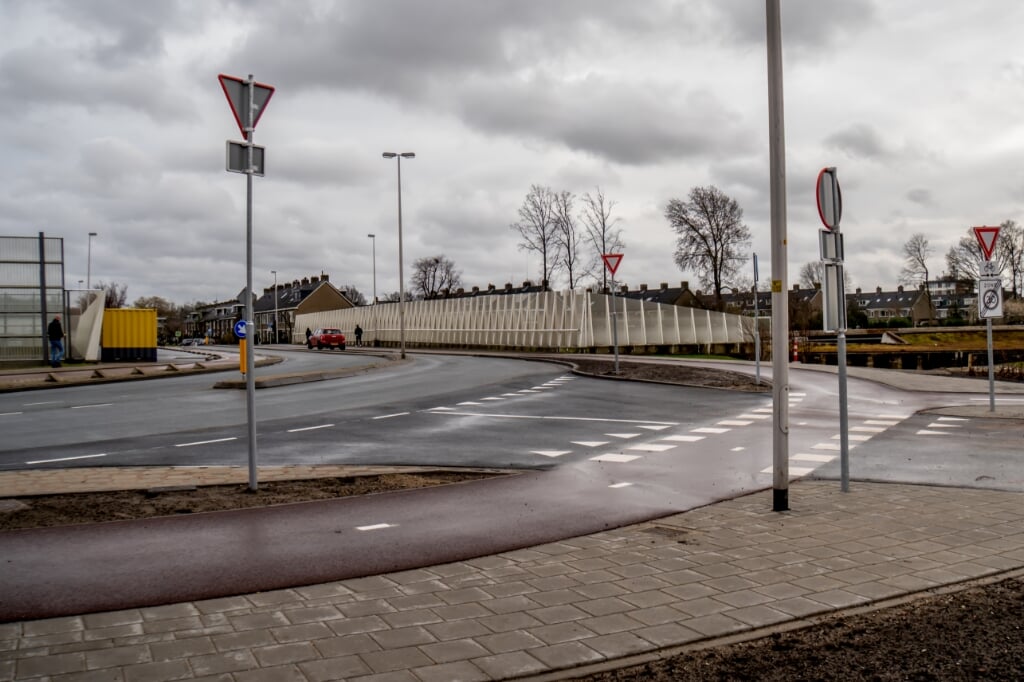 De verbeterde kruising Ericalaan-Willem-Alexanderlaan. | Foto: J.P. Kranenburg