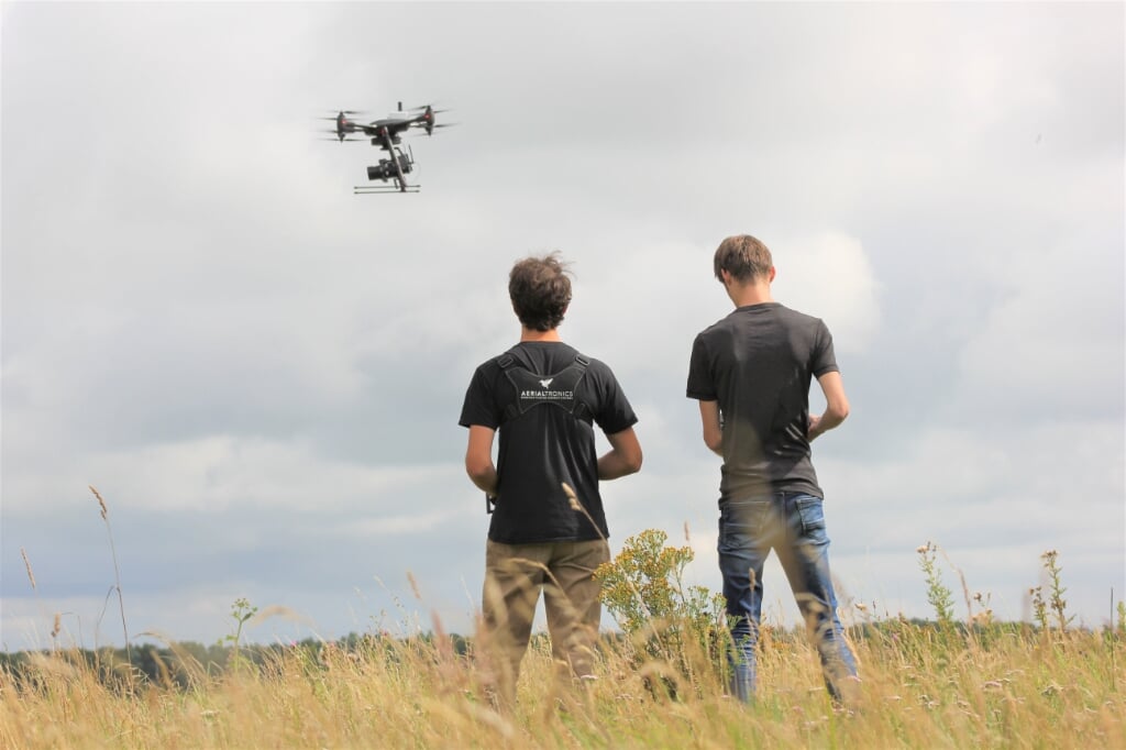 Dunea en Staatsbosbeheer zien mogelijkheden voor drone-onderzoek boven duingebied Berkheide. | Foto: pr