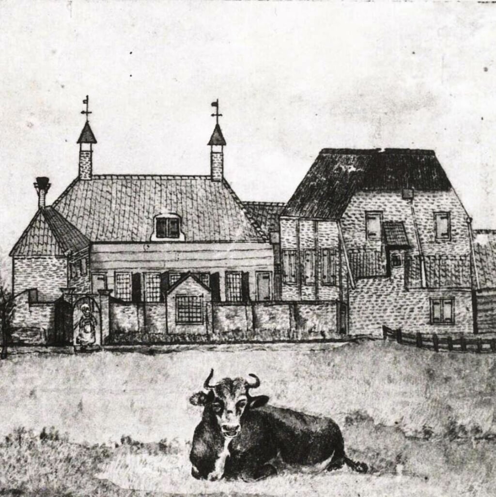 De schuilkerk bij het Mallegat, herbouwd in 1710. | Foto: Oud Lisse