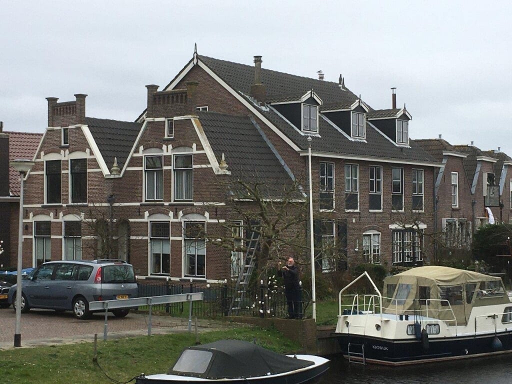 Deze voormalige bollenschuur aan de Sandtlaan in Katwijk aan den Rijn is in gebruik als woning. | Foto: bollenerfgoed.nl