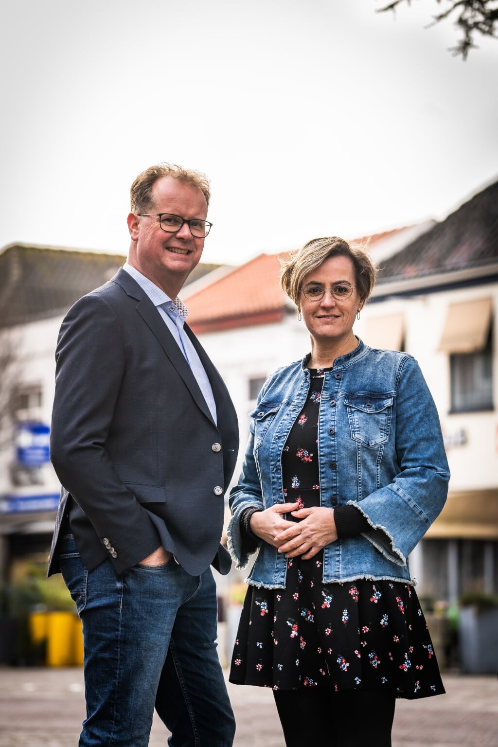 Vincent Scheurwater en Mariëtte Hulsbergen-De Visser zijn de nummer 1 en 2 op de kandidatenlijst. | Foto: Hanno de Vries