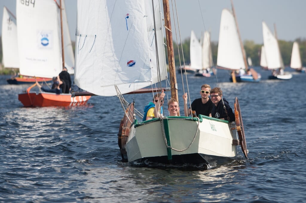 Naast scouts uit Noordwijk, varen 340 andere boten mee, waaronder uit Katwijk, Lisse en Teylingen. | Foto: archief.