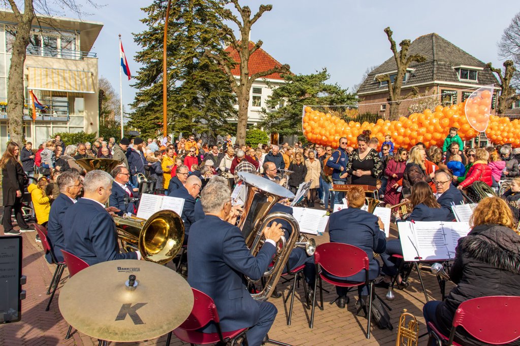 Start van Koningsdag is traditioneel op het Burg. Koomansplein. | Foto: pr. 