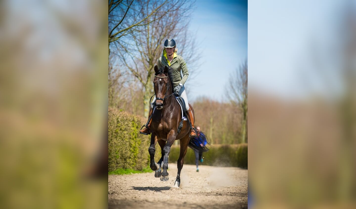 Ride Run Imke Gijs Bartels hardlopen paardrijden