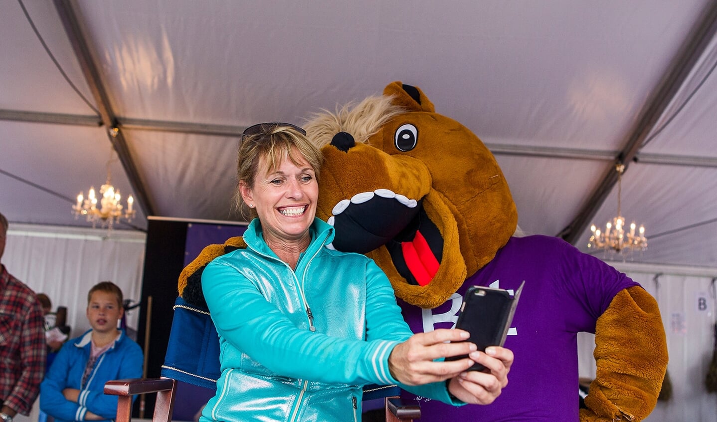 Horse Event, Anky maakt een selfie!