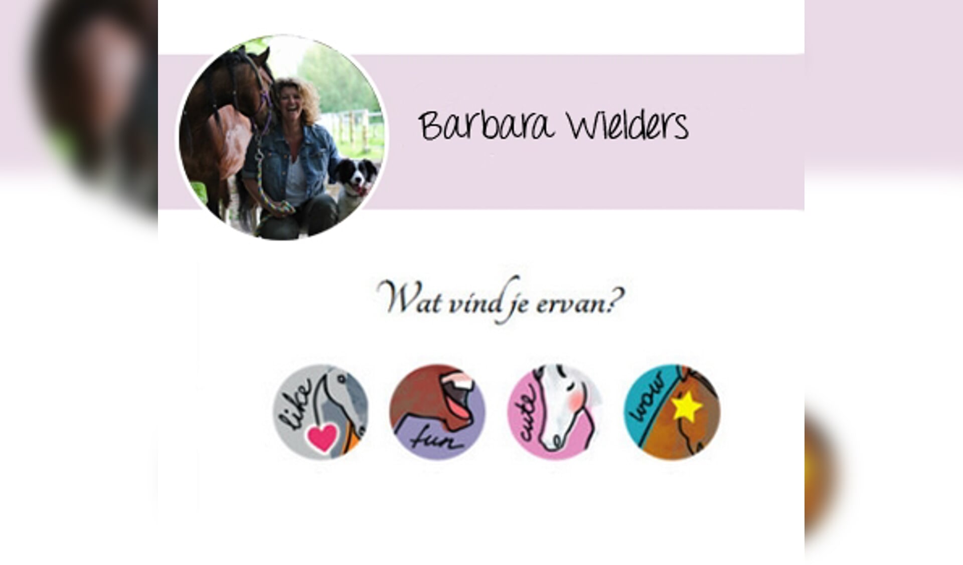 Barbara Wielders blog