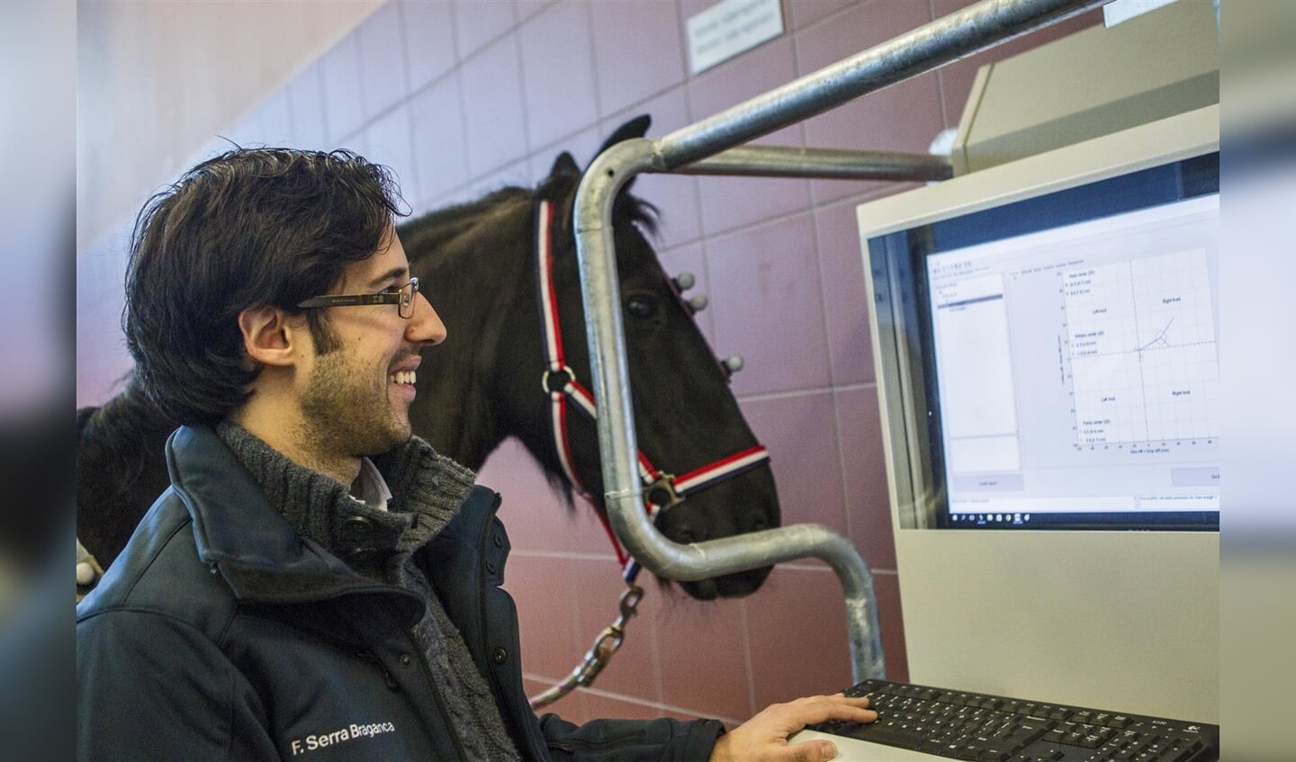Live meekijken met Qhorse analyse - Universiteitskliniek voor Paarde