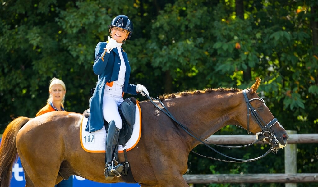 Febe van Zwambagt - Edson
Longines FEI Dressage European Championships 2021
© DigiShots