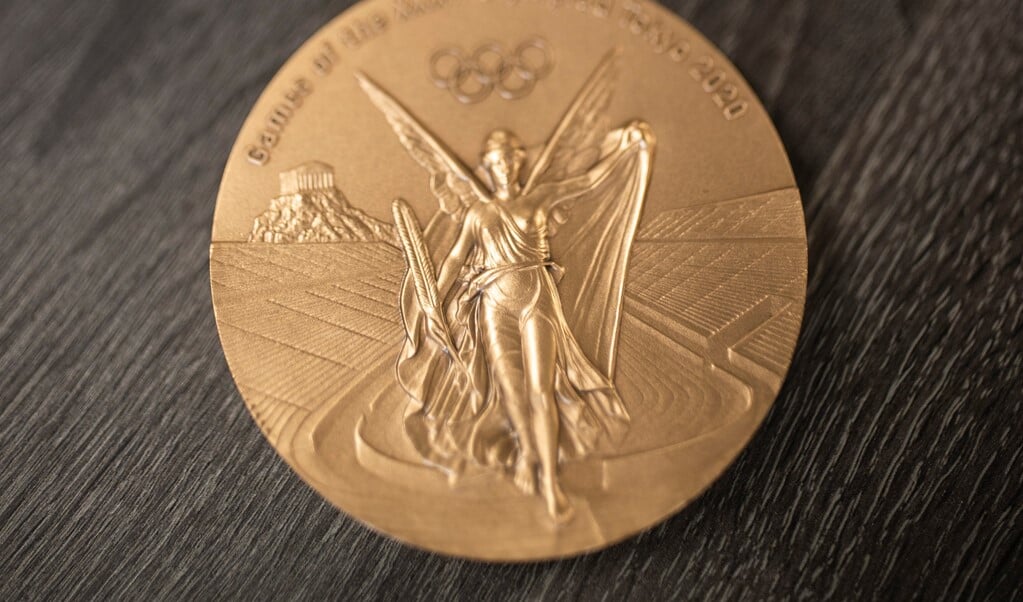 Olympische bronzen medaille