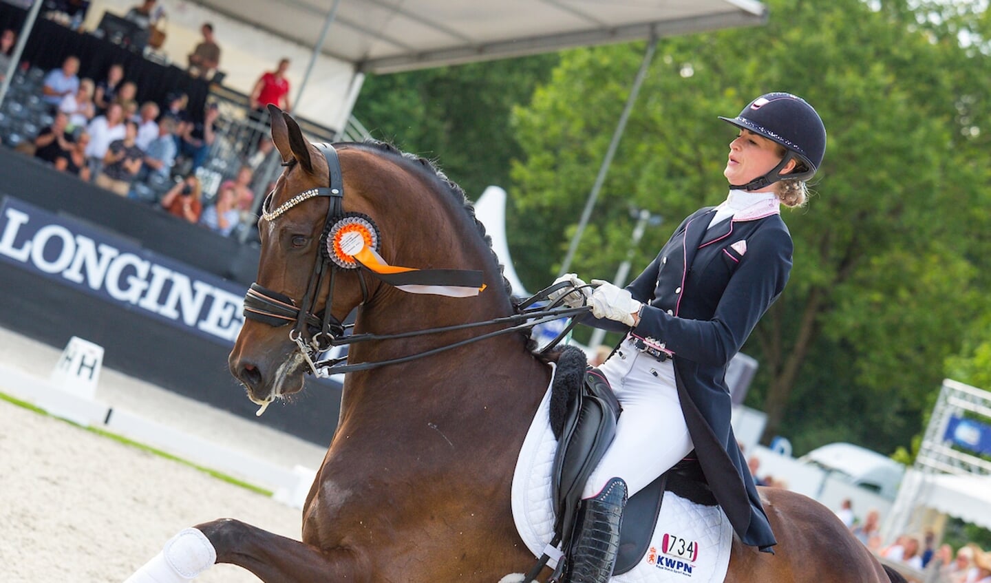 Dinja van Liere - Hautecouture
FEI World Championships Young Dressage Horses 2019
© DigiShots