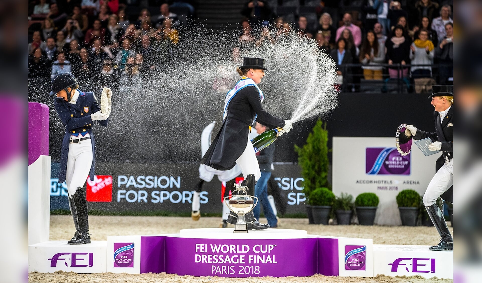 Isabell Werth - Weihegold
FEI Longines FEI World Cup Paris 2018
© DigiShots