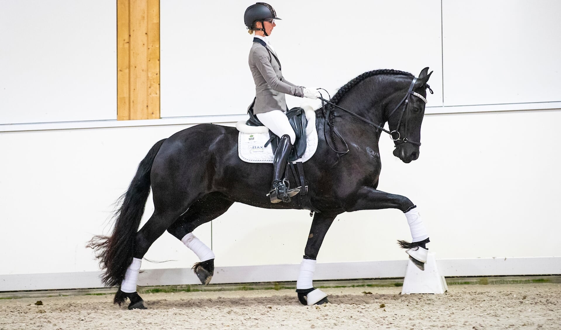 Isabelle Vroomans - Renske Carmen FD Visscherwei
K&PP Kampioenschap Fries Dressuurpaard 2019
© DigiShots