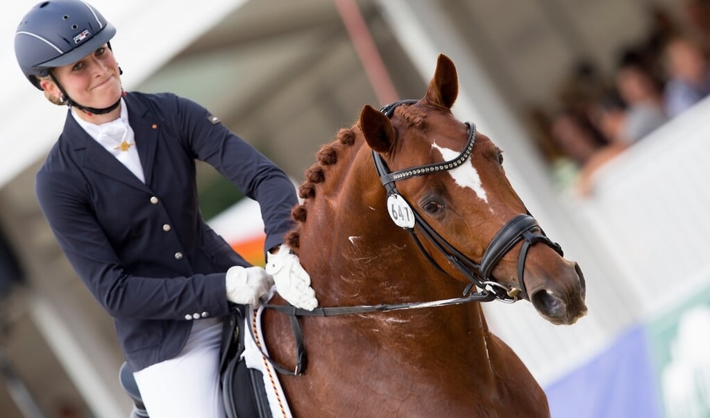 Beatrice Buchwald - Lord Carnaby
FEI World Breeding Dressage Championships for Young Horses 2012
© DigiShots