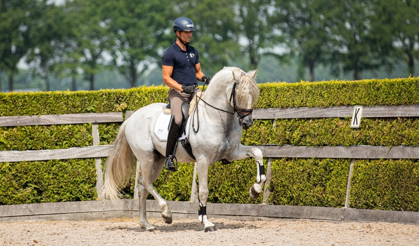 Bastiaan de Recht met Justciero.