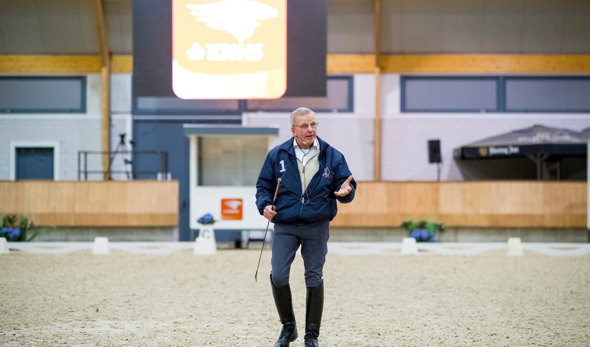 Trainer en africhting Johan Hamminga ziet graag een paard waarbij alles in verhouding is.