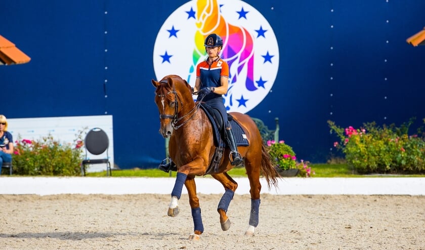 Dinja van Liere - Independent Little Me
Longines FEI Dressage European Championships 2021
© DigiShots