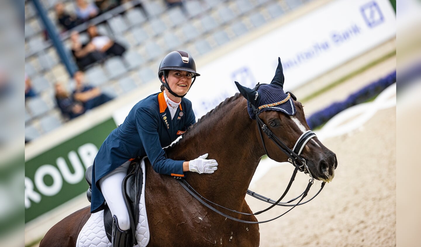 Thalia Rockx - Golden Dancer de la Fazenda
World Equestrian Festival CHIO Aachen 2021
© DigiShots