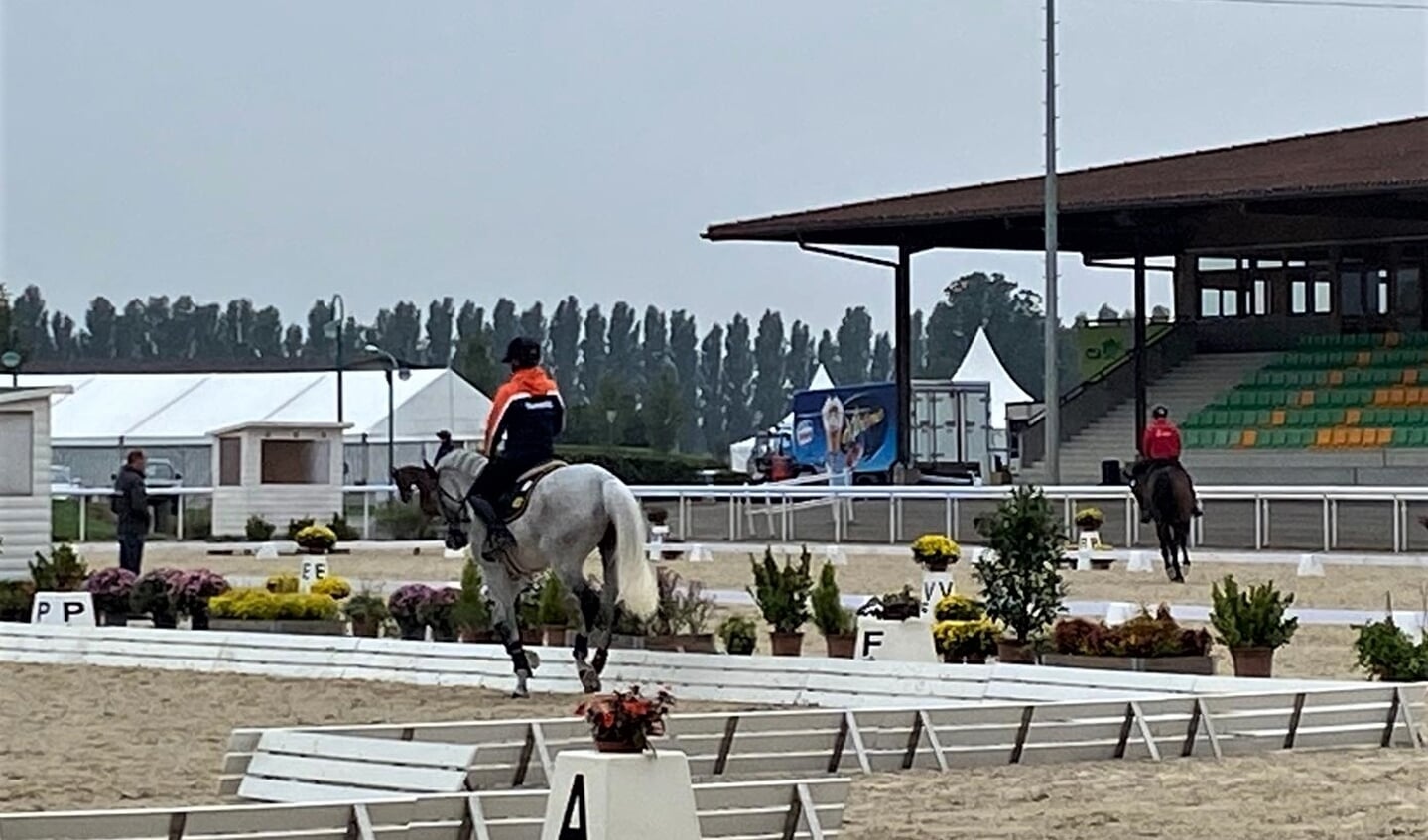 Sanne de JOng en Enjoy training