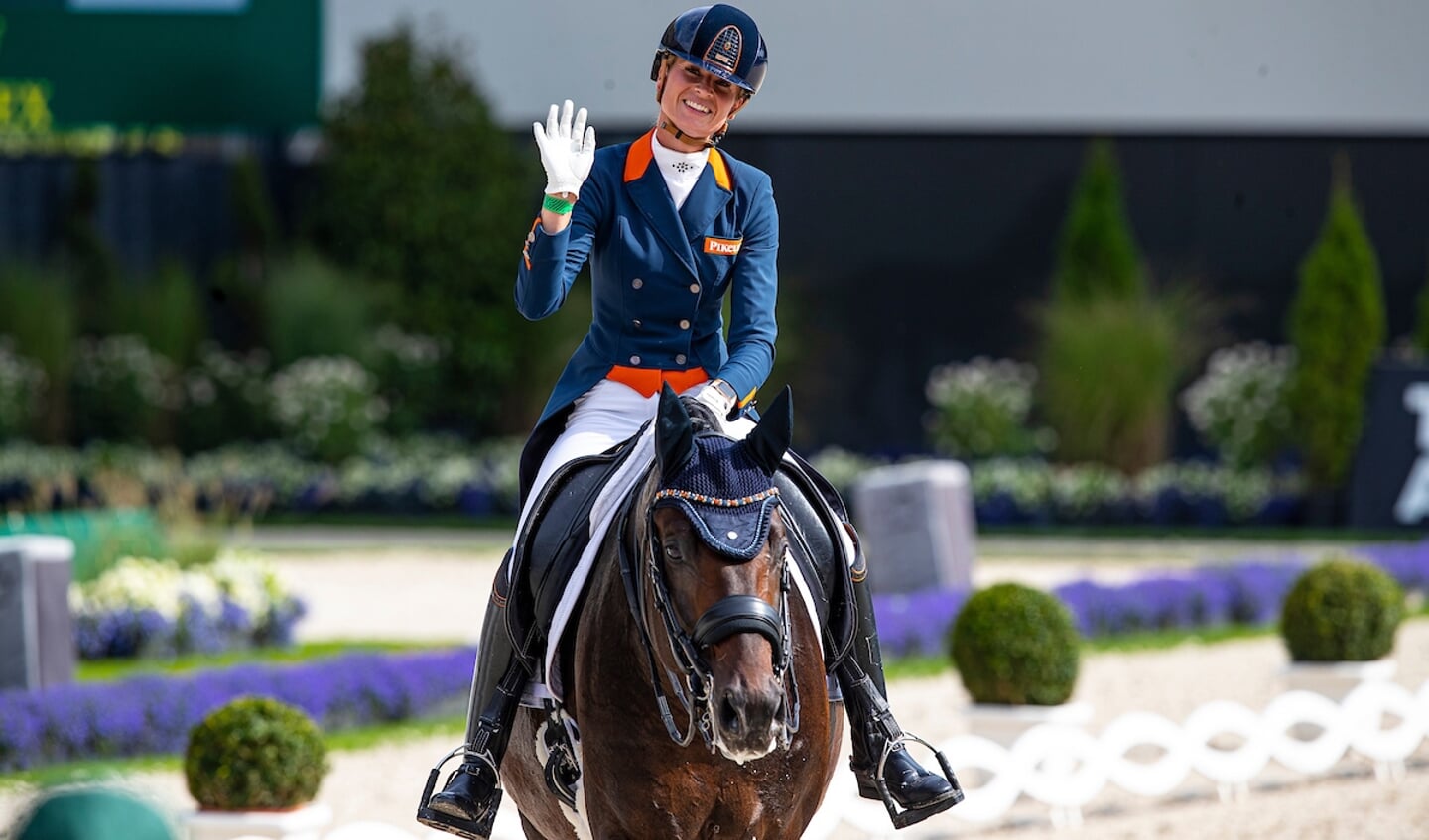 Dinja van Liere - Hermes
World Equestrian Festival CHIO Aachen 2021
© DigiShots