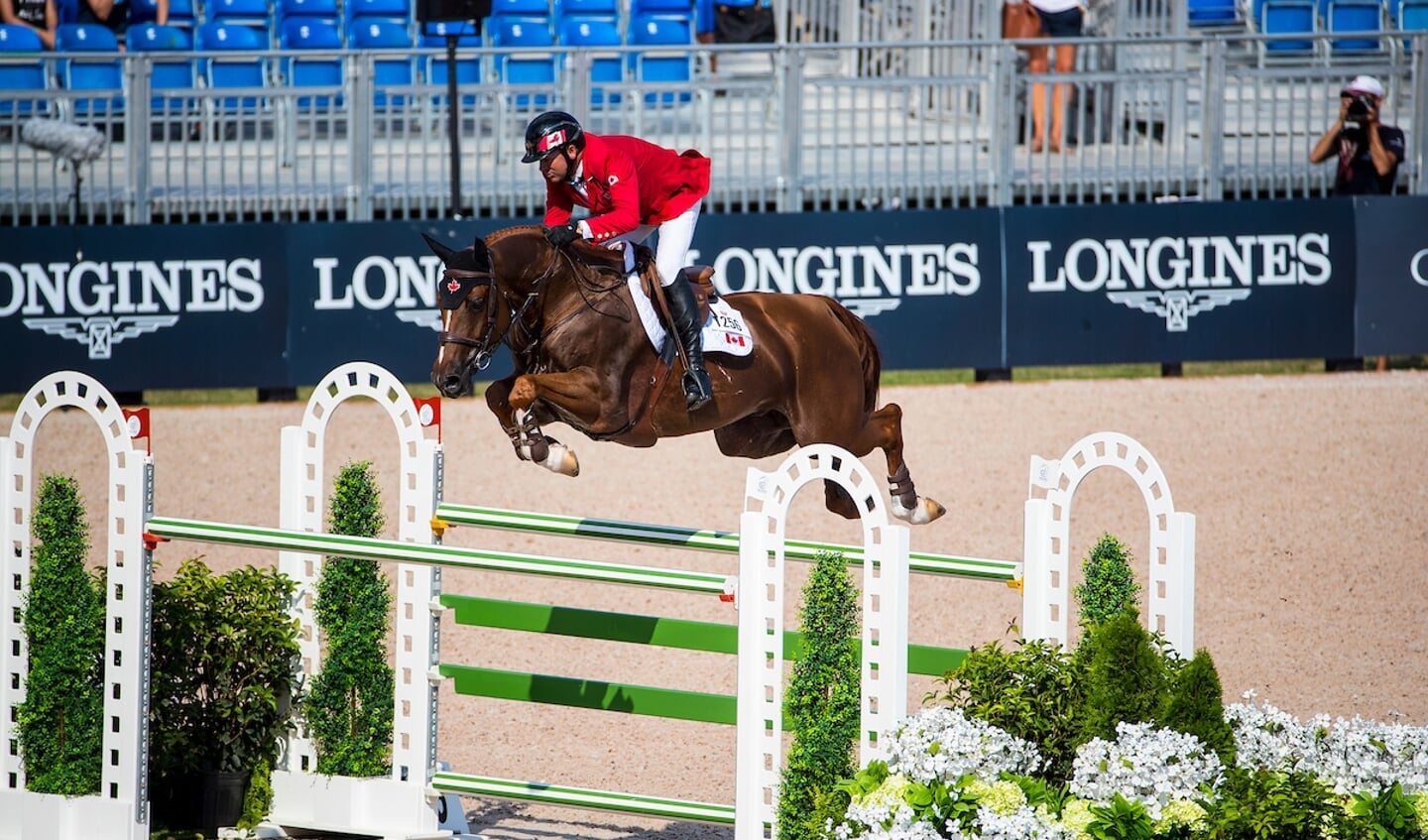 Eric Lamaze - Chacco Kid
FEI World Equestrian Games Tryon 2018
© DigiShots