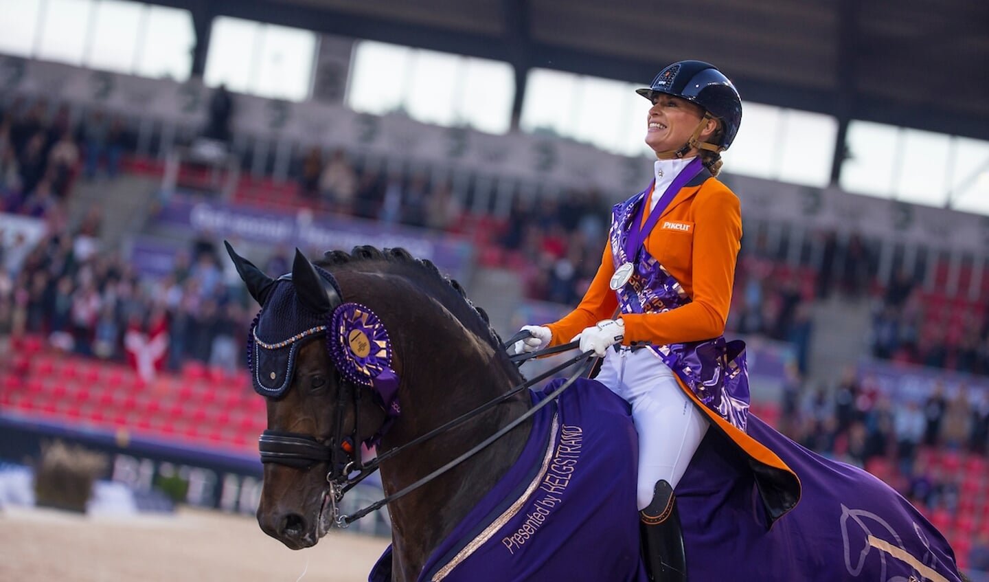 Dinja van Liere (NED) - Hermes
ECCO FEI World Championships - Herning - Denmark 2022
© DigiShots