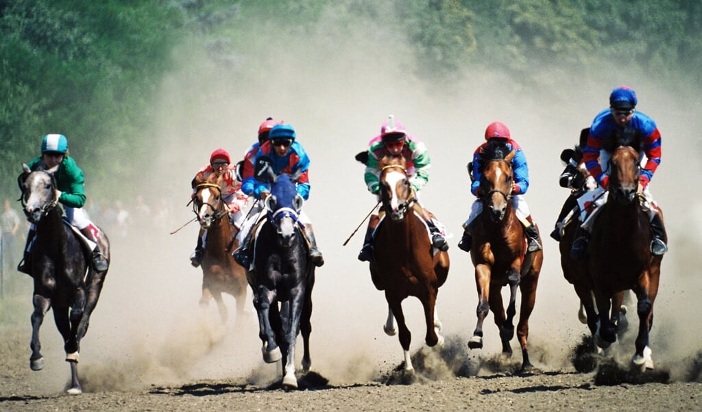 Horse race in Pyatigorsk,Caucasus,Russia.