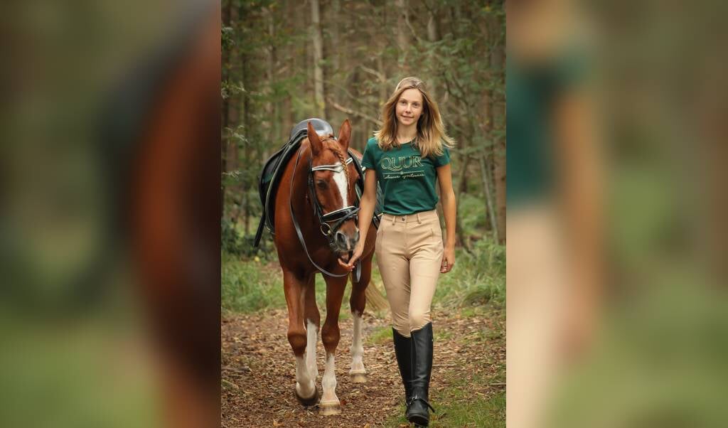 Sophie Van Veldhuizen Droomt Van Een Podiumplek Op Het Nk Het Doel Is Z Dressuur En Z