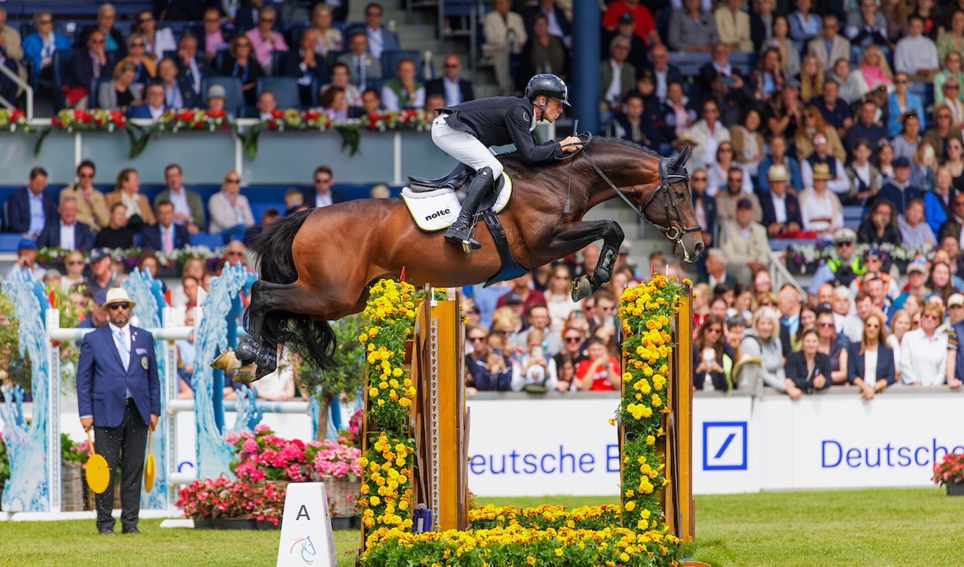Marcus Ehning (GER) - Stargold
World Equestrian Festival CHIO Aachen 2023
© DigiShots