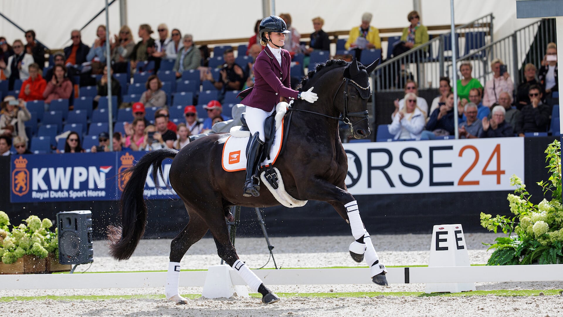 Dinja van Liere (NED) - Mauro Turfhorst
Longines FEI/WBFSH World Breeding Dressage Championships for Young Horses 2023
© DigiShots