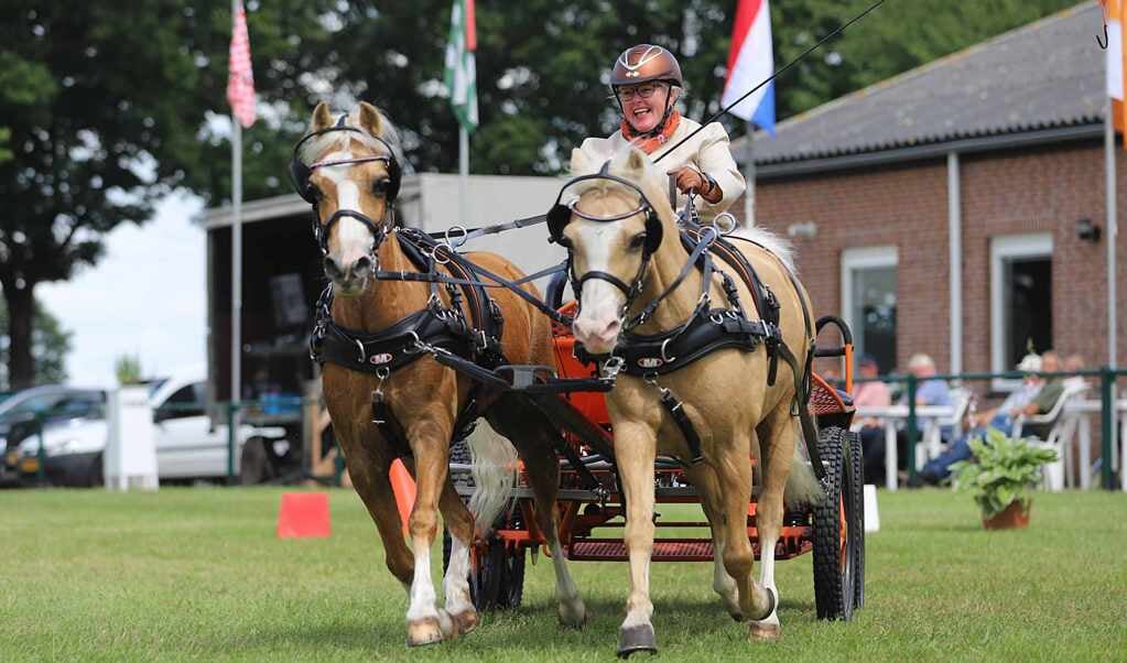 Mirjam met High Flown Stud Belle en Bambi