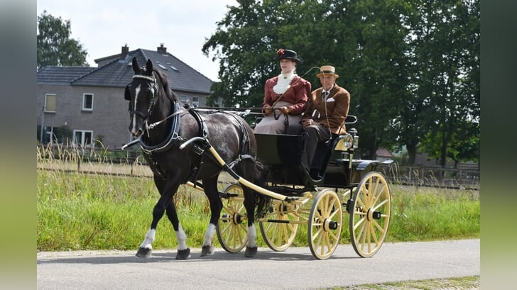 Marlie Middelkamp prolongeerde haar titel, maar met een ander rijtuig (Foto: Theo Janssen)