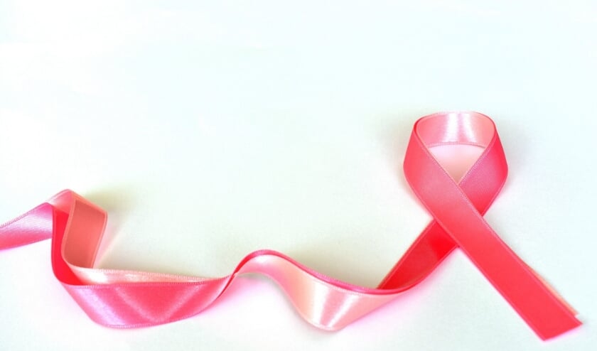 Een roze lintje is het internationale symbool voor borstkanker.