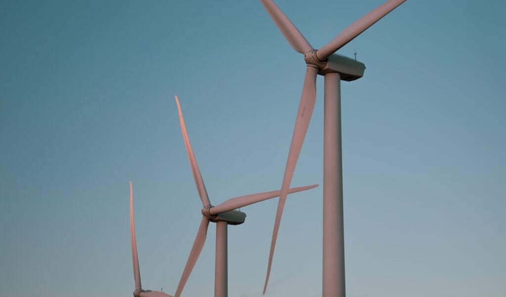 Windmolens, foto ter illustratie