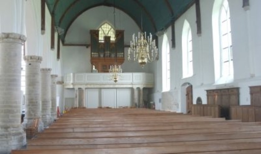 De ‘concertzaal’ in Dreischor