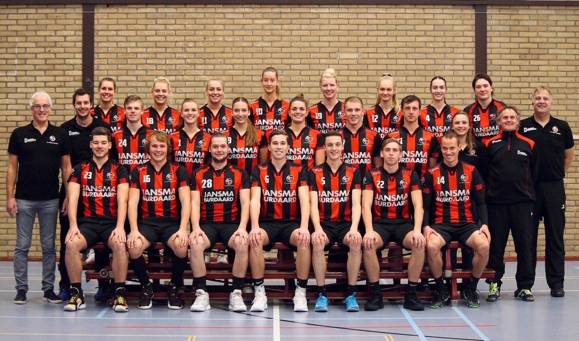 De selectie van KV Mid-Fryslân/Jansma Burdaard 1