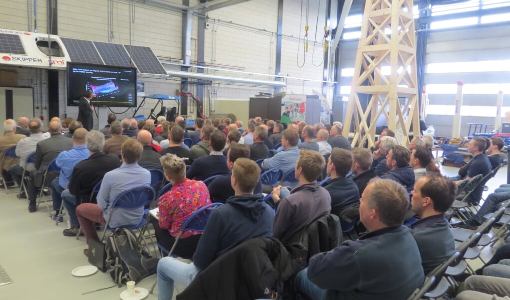 Volle zaal tijdens de Duurzaam Doen Lezing bij ROC Friese Poort