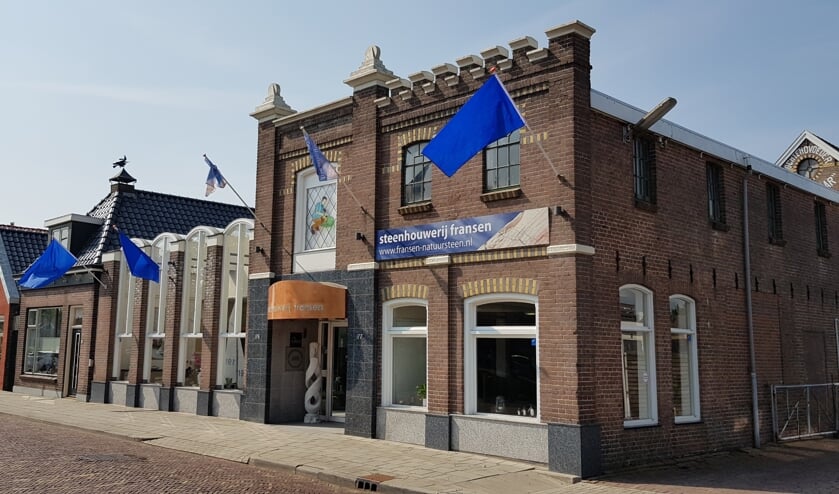 Het pand van Steenhouwerij Fransen