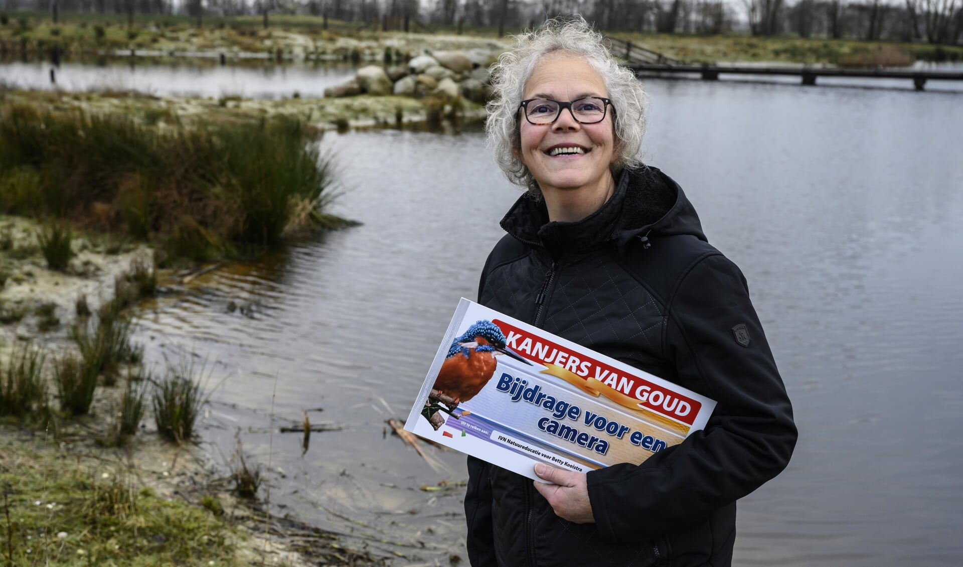 Een grote wens van Betty Kooistra uit Burgum gaat in vervulling dankzij een nominatie van IVN Natuureducatie bij de Postcode Loterij