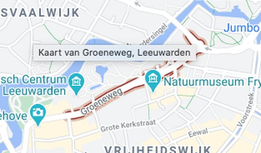 De Groeneweg in Leeuwarden.