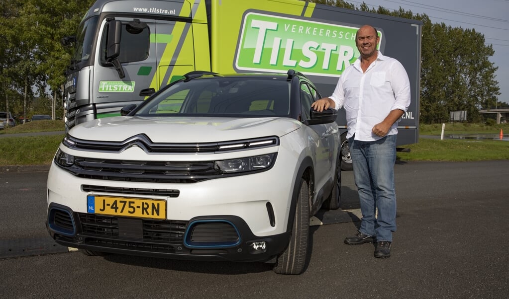 Wout Zijlstra met de Citroën C5 Aircross