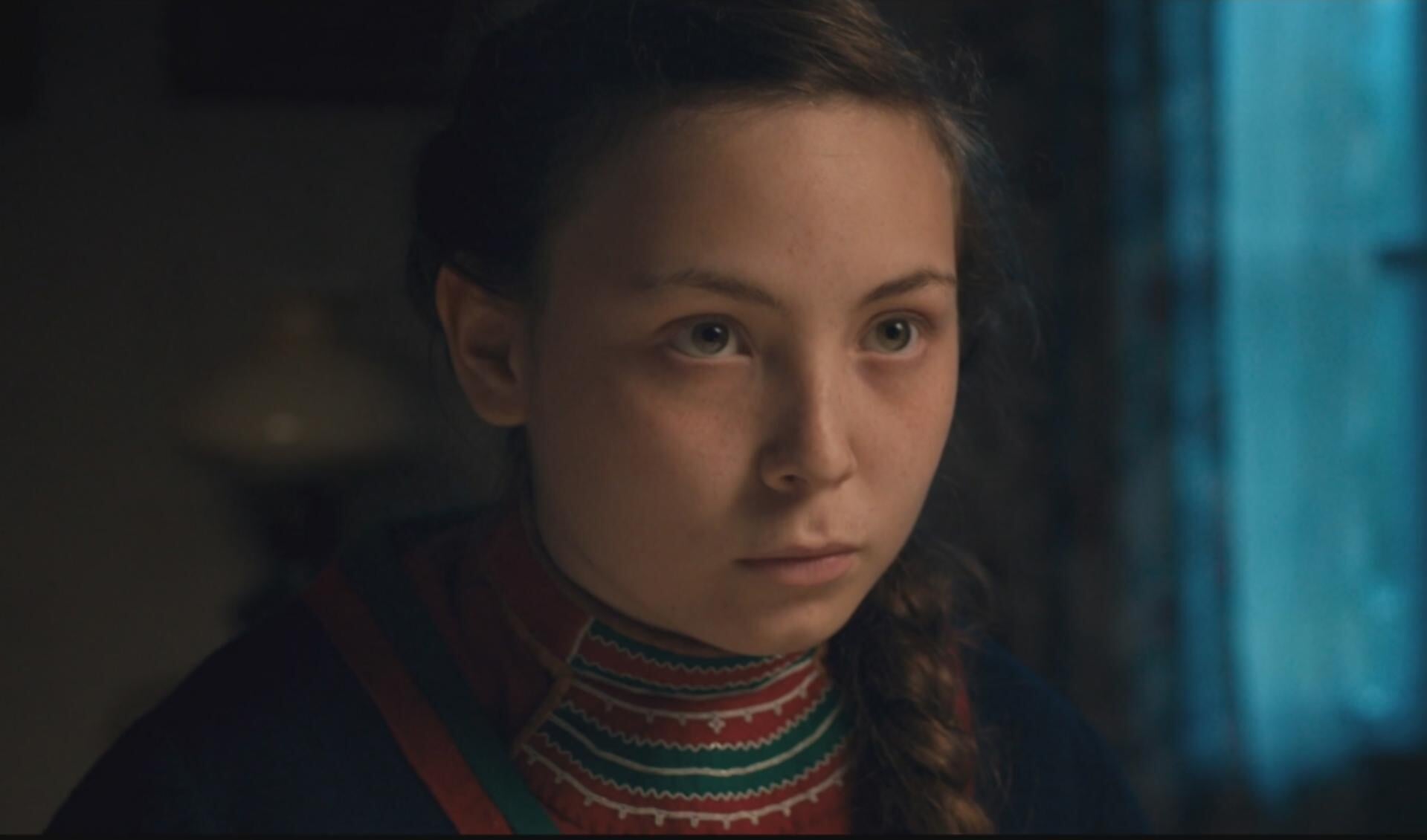 Het Sami-meisje dat in de tweede film aan bod komt.