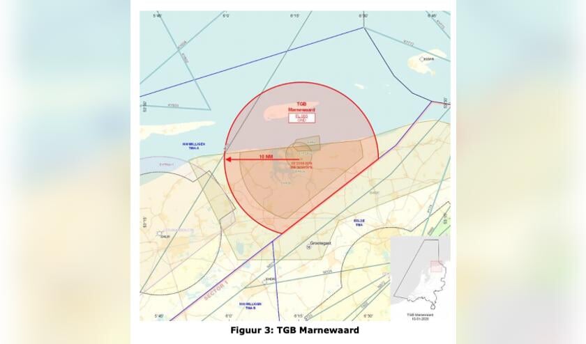<p>Het oefengebied Marnewaard, deels op land, deels in de Waddenzee en deels op Schiermonnikoog, is één van de drie oefengebieden van de oefening 'Werewolf Resilience'.</p>